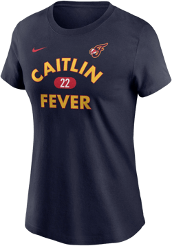 Nike Women's Caitlin Clark Navy Indiana Fever 2024 WNBA Draft Caitlin Fever T-Shirt