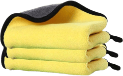 Microfiber Towels For Cars Pack Of 3 Wash Rags With High GSM Highly Absorbent Soft And LintFree Cleaning Rags Cloths For Car Wash Detailing Drying And Home Cleaning Supplies4s1d21kd2