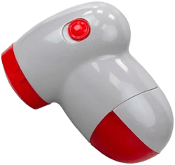 Sunbeam Small Battery Operated Portable Lint and Fuzz Remover Fabric Shaver with Comfort Handle