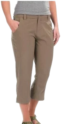 White Sierra Women's West Loop Trail Capris Pants