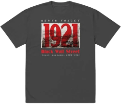 TheBlackest Co. Black Wall Street 1921 Oversized T Shirt