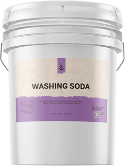 Earthborn Elements Natural Washing Soda (5 Gallon) Sodium Carbonate, Stain Remover, Water Softener, Multi-Purpose Cleaner