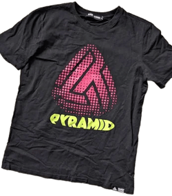 Men's Pyramid Graphic Casual Skater T-shirt