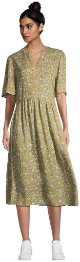World Market Women's La Paz Ditsy Floral Midi Dress