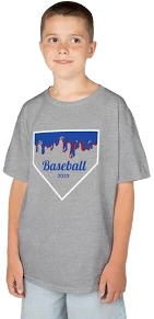 MamaAngTees Kids Drippy Baseball Tee