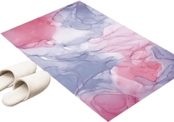 MiZuH Bathroom Rugs, Super Soft and Absorbent Non Slip Machine Washable Bath Mat Set (4 x 5ft/48 x 60in)