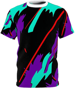 Unisex Vibrant Graphic Colorful Streetwear Shirt