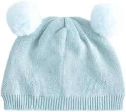 Next Double Pom Knitted Baby Hat