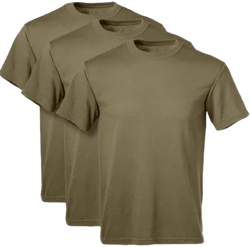 Soffe 100% Cotton Military T-Shirt 3 Adult Pack