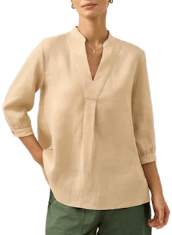 100% Linen Dress Shirt