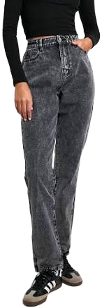 Boohoo Tall Basics High Waisted Mom Jeans