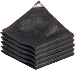 70% Sun Shade Cloth UV-Resistant Black Mesh Tarp, with Reinforced Grommets, Sun Net for Garden, Plants Greenhouse, Patio, Pergola,3x10M/10x33FT
