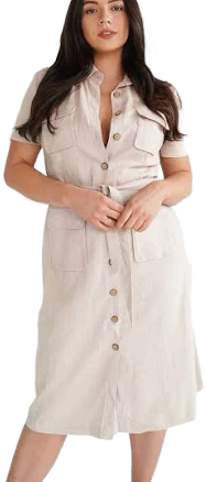 Tilley Safari Dress with Pockets