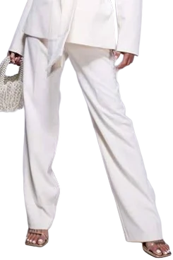 ASOS Tailored High Rise Straight Leg Pants