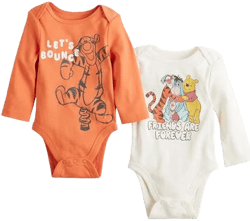 Disney's Winnie The Pooh Baby Long Sleeve Bodysuit