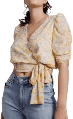 TOBI Find Floral Blouse