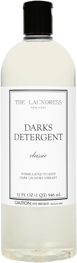 The Laundress Darks Detergent, Concentrated Laundry Detergent Liquid, For Rich Vibrant Colors, Tough on Stains, Classic Scent, 32 oz.