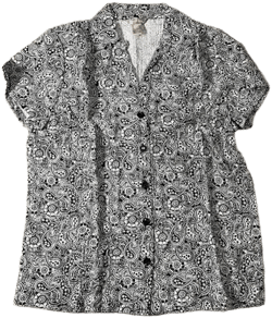 White Stag Women's Short-Sleeve Pucker Shirt