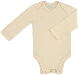 Ruskovilla Baby 100% Organic Merino Wool Bodysuit