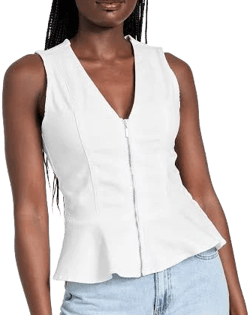 Factory Devika Peplum Top for Women