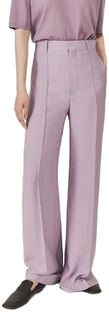 Chicjoc Women's Long Wide Leg Viscose Pants