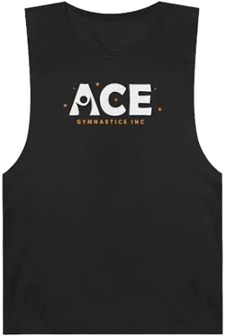 Ace Gymnastics Cut-Off Tank