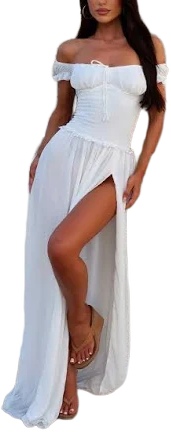 Women's Outcast Yvinne Maxi Dress White