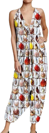 Shahida Parides Designer Long Harem Jumpsuit