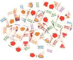 Personalized Handmade Woven Fabric Sewing Labels