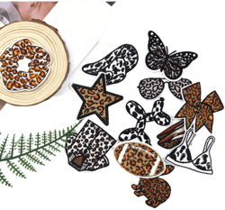 6pcs Embroidered Patches Sew On Applique Flowers Butterfly Iron On Patches For Backpacks Clothes DIY Trucker Hats, Ironing/Sewing,Clothes, Jeans, Jackets, Backpacks ,Clothing Hat Iron-On Decorative Sticker Towel Floral Design