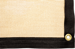 Be Cool Solutions 70% Brown Outdoor Sun Shade Canopy: UV Protection Shade Cloth| Lightweight, Easy Setup Mesh Canopy Cover with Grommets| Sturdy, Durable Shade Fabric for Garden, Patio & Porch 12'x16'