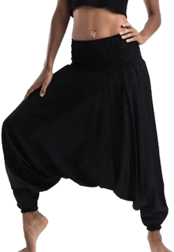 2-in-1 Jumpsuit Harem Pants