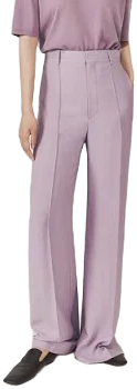 Chicjoc Women's Long Wide Leg Viscose Pants