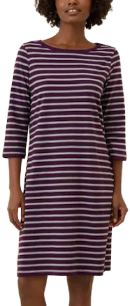 PACT Women's Organic Softspun Boat Neck Dress