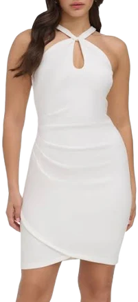 Siena Women's Keyhole-Neck Bodycon Dress
