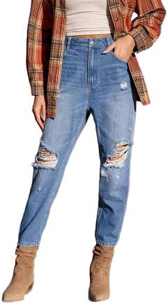 Cupshe Canada Destroyed Denim Jeans
