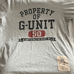 Men's 50 Cent Graphic Big Logo Shirt