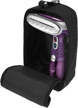 Travel Steamer Bag for Conair Clothes Steamer Travel Irons Carrying Case Portable Storage Bag Handheld Steam Iron Organizer Holder w Hanging Buckle Strap for Steam Iron and Other Accessories, Bag Only