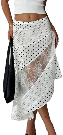 Princess Polly Polka Dot Maxi Skirt