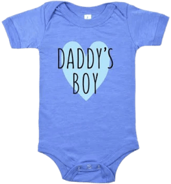 Little Cottonwood Collection Daddy's Boy Baby Outfit