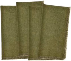 Quince European Linen Fringe Napkins