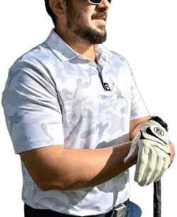 Bad Golf Brand Hidden Glacier Polo