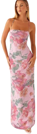 Peggy Floral Maxi Dress