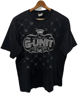 Vintage G-unit 50 Cent Faded Rap Tee