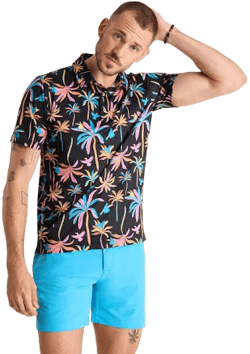 Chubbies Men's Lightweight Performance Polo