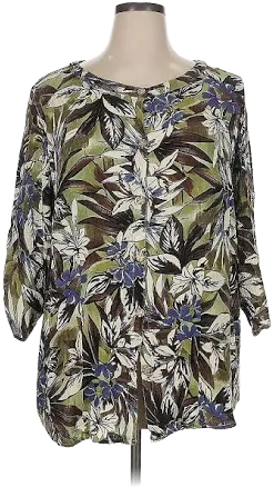 White Stag 3/4 Sleeve Blouse