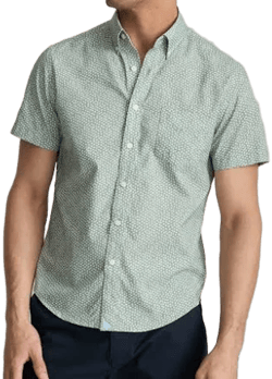 UNTUCKit Men's Ivers Short Sleeve Performance Shirt