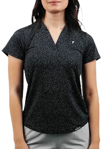 Primo Golf Apparel Women's Galaxy Short Sleeve Blade Polo