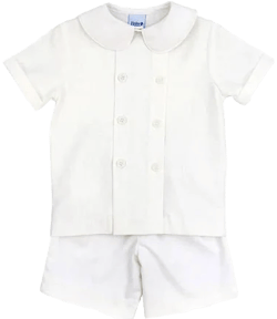 Bailey Boys Whisper Linen Dressy Short Set