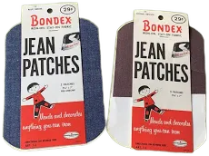 Bondex Vintage Iron On Mending Patches